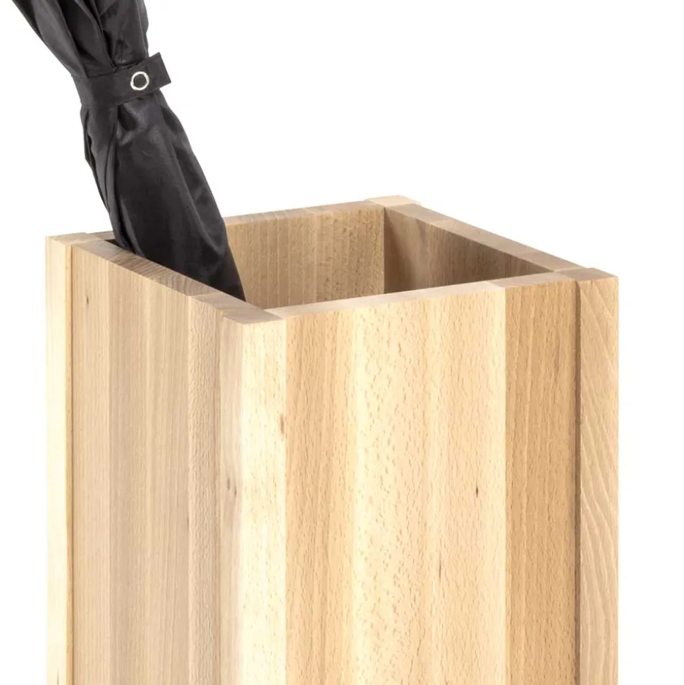 Buche Massivholz Schirmständer in Natur - Piassona