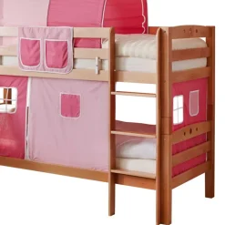 Buche Mädchen Etagenbett mit Rutsche - Everton