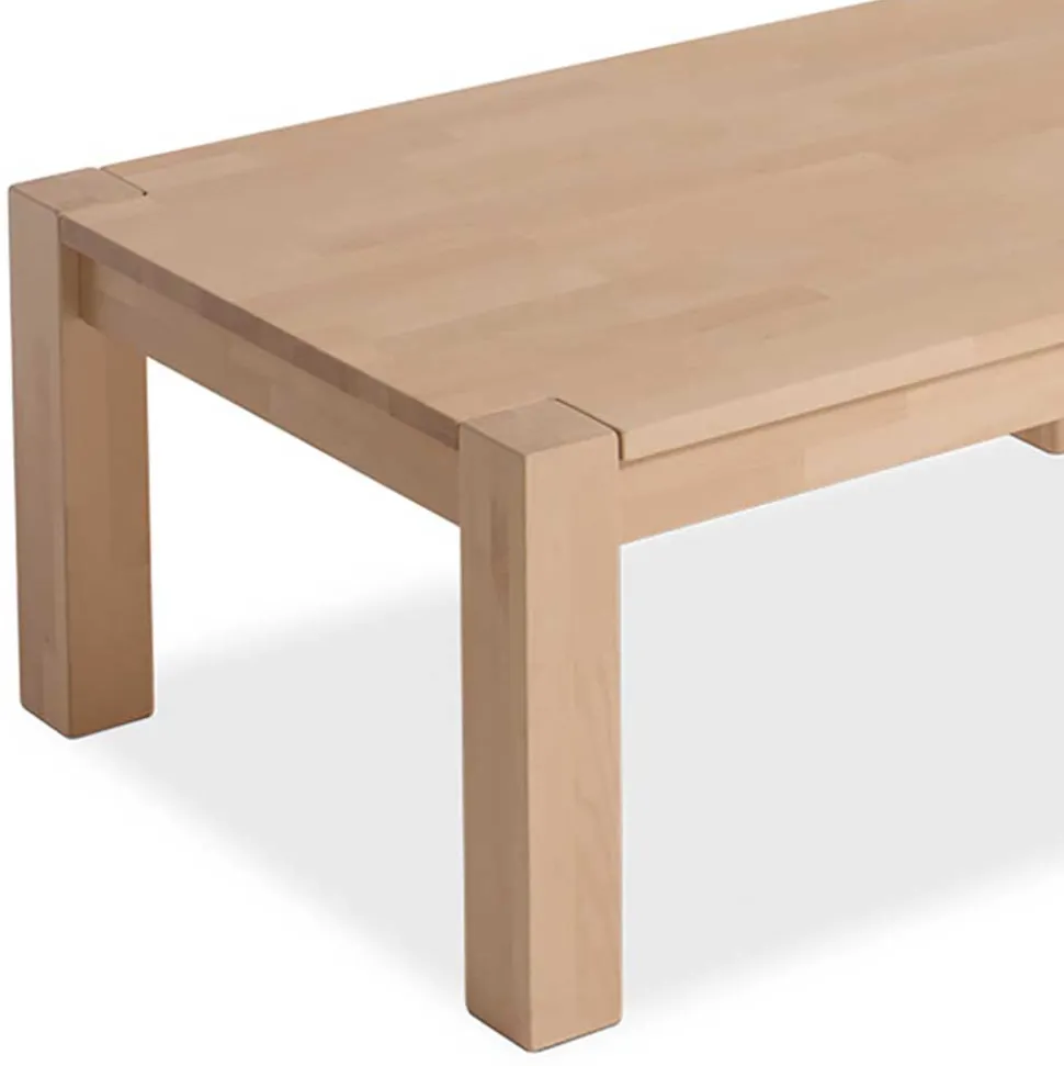 Buchenholz Massivholztisch fürs Wohnzimmer - Annot