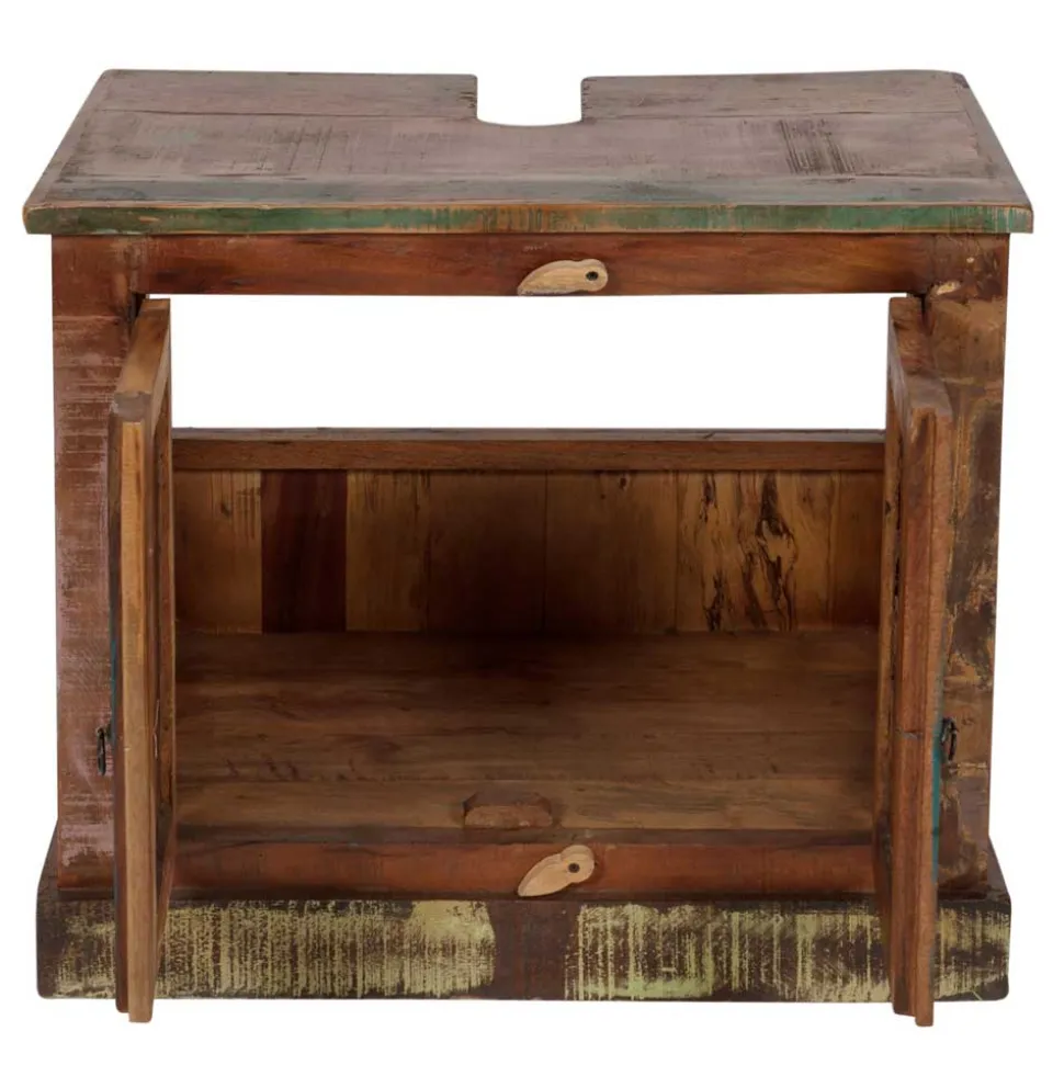 Bunte Badmöbel im Shabby Chic - Jamaica (dreiteilig)