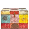 Bunte Holztruhe im Orientalischen Stil - Lilano