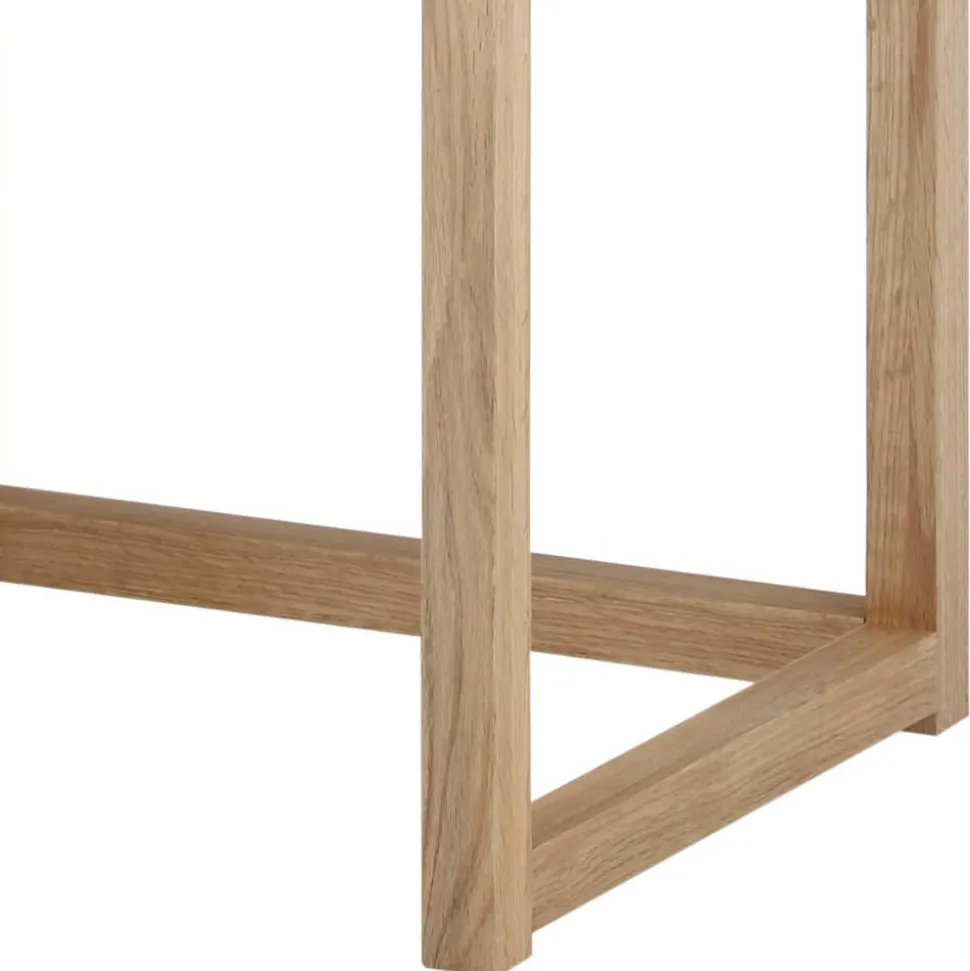 45c60c40 Massivholz Nachtkonsole mit Bügelgestell - Egina