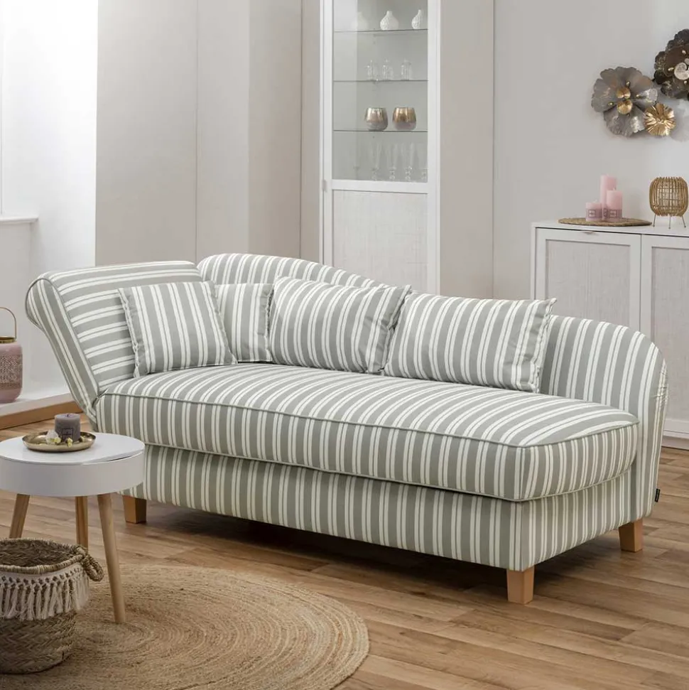 Chaiselongue mit Streifenmuster - Texicano