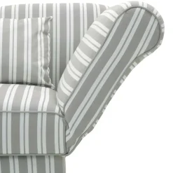 Chaiselongue mit Streifenmuster - Texicano
