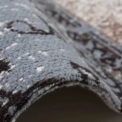 Chenille Teppich mit Muster Patchwork - Lucelo