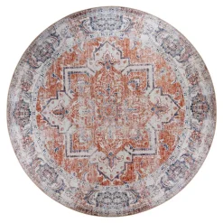 Chenille Teppich mit Ornament Muster - Chaleur