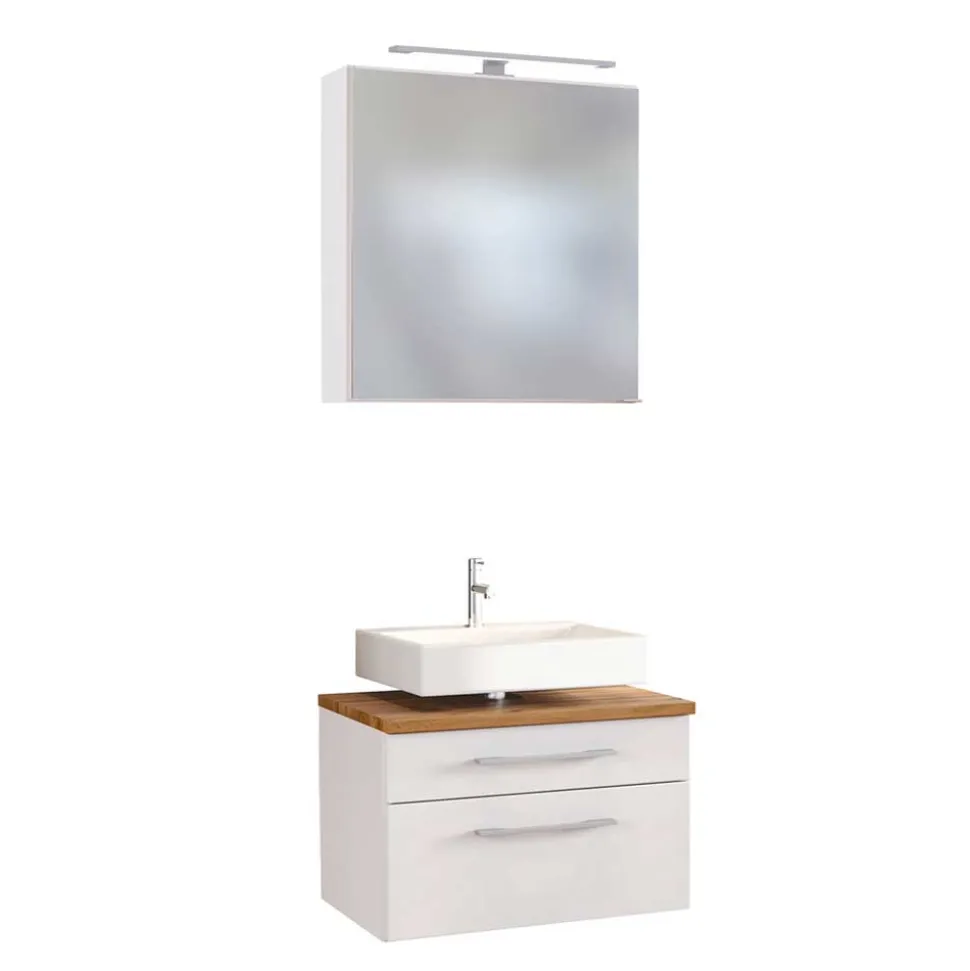 60cm Beckenschrank für die Wand - Enwicos (zweiteilig)