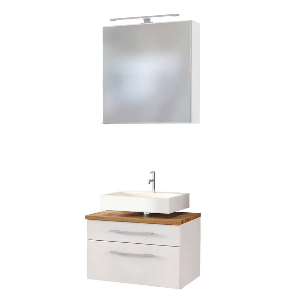 60cm Beckenschrank für die Wand - Enwicos (zweiteilig)