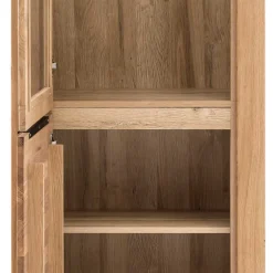 70cm breite Vitrine 2-türig - 199 cm hoch - Nelenia