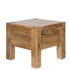 37cm hohe Nachtkommode aus Eiche Massivholz - Brave