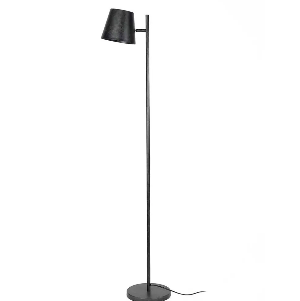 157cm hohe Stehlampe in Anthrazit - Cerine