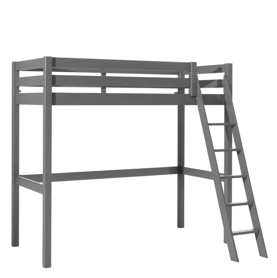 190cm hohes Hochbett in 90x200 oder 140x200 - Symca