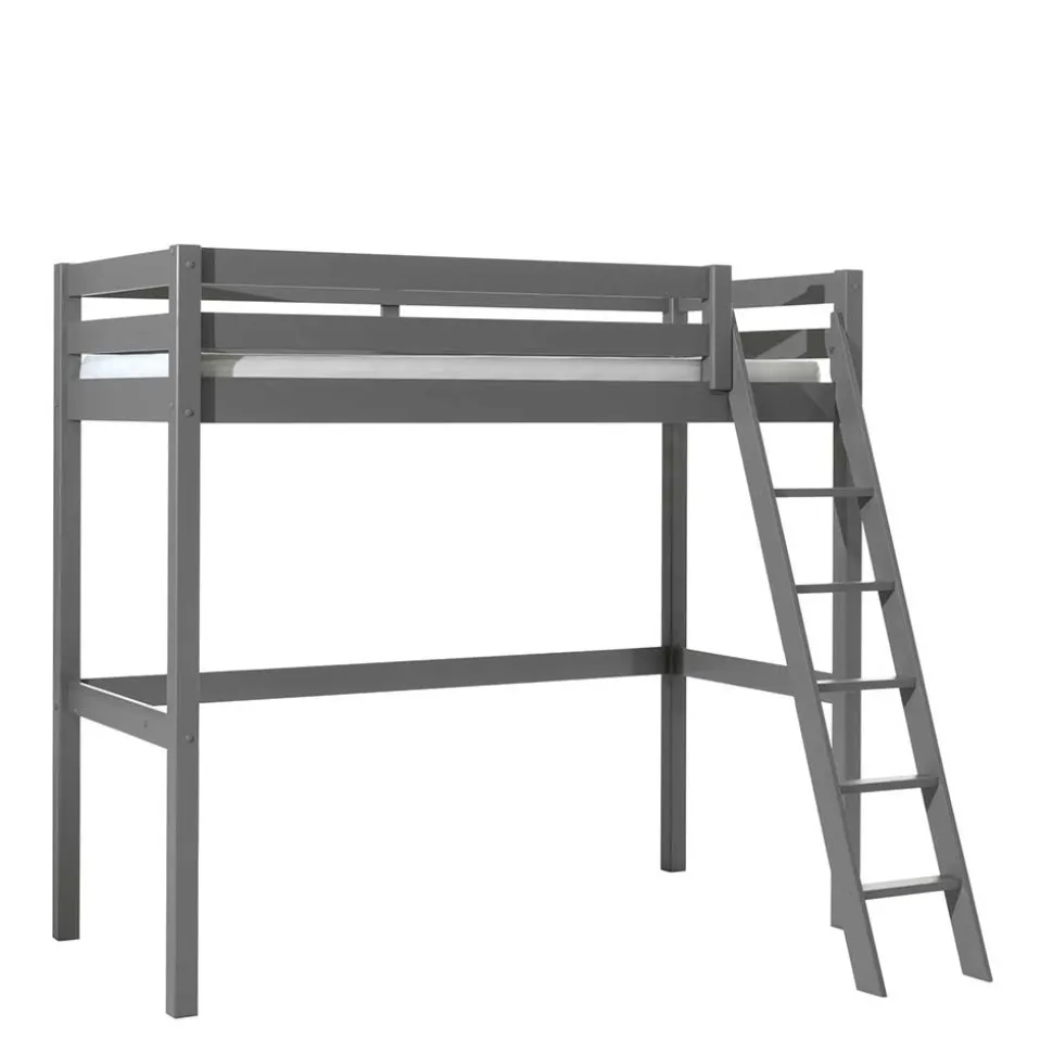 190cm hohes Hochbett in 90x200 oder 140x200 - Symca