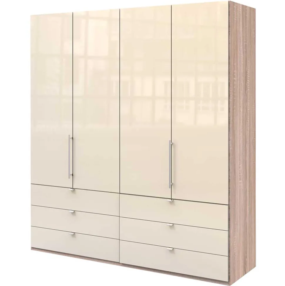 200cm Kombi-Schlafzimmerschrank 2-türig - Rativian