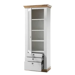 367cm Landhaus Anbauwand Set - Diatara (vierteilig)