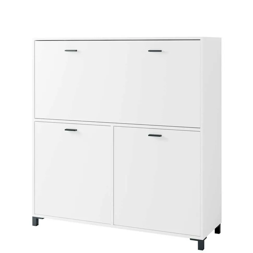 Computer Schrank in Weiß - Darpanos