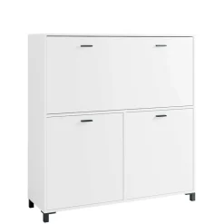 Computer Schrank in Weiß - Darpanos