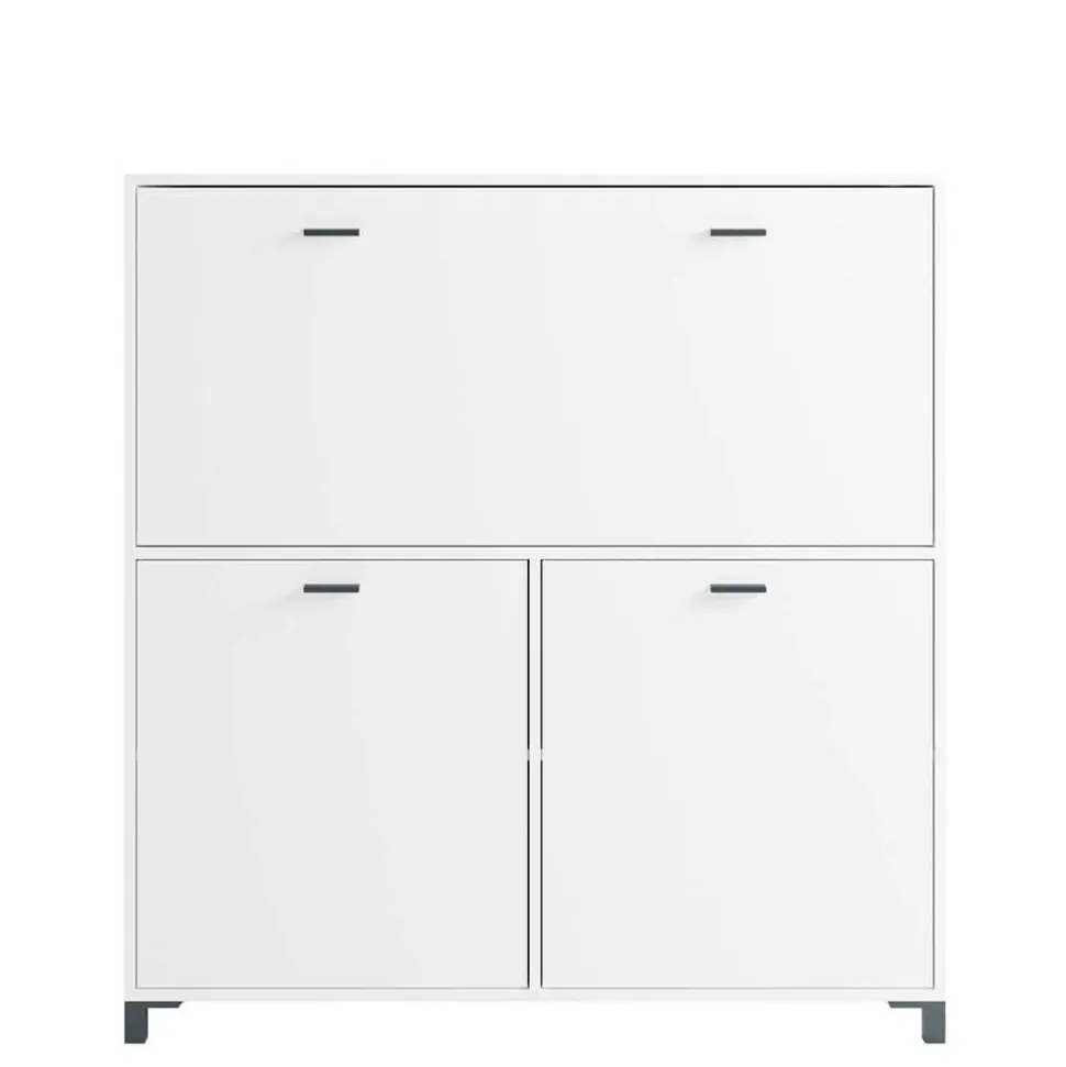 Computer Schrank in Weiß - Darpanos