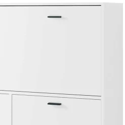 Computer Schrank in Weiß - Darpanos