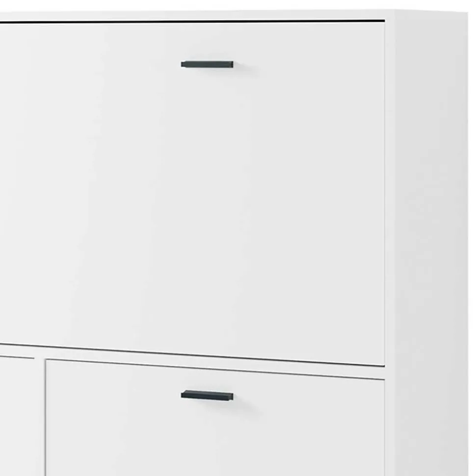 Computer Schrank in Weiß - Darpanos