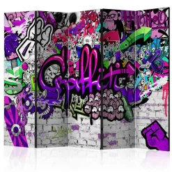 Cooler Jugend Paravent Graffiti Wand - Nelani