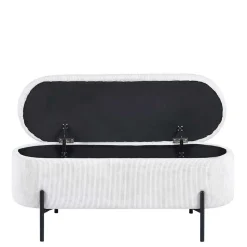 Cord Polsterbank mit Stauraum Truhe - Donostia