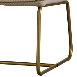 Cord Wohnzimmerstuhl in Beige - Velsamos