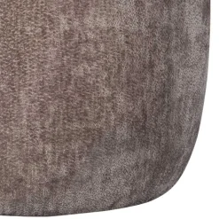 Couchhocker in Taupe Chenille - Fridelia