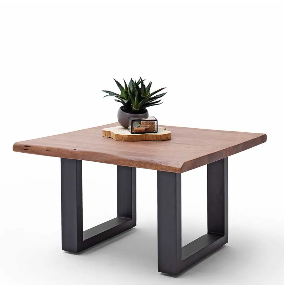 Couchtisch in Walnussfarben Akazienholz - Paytons