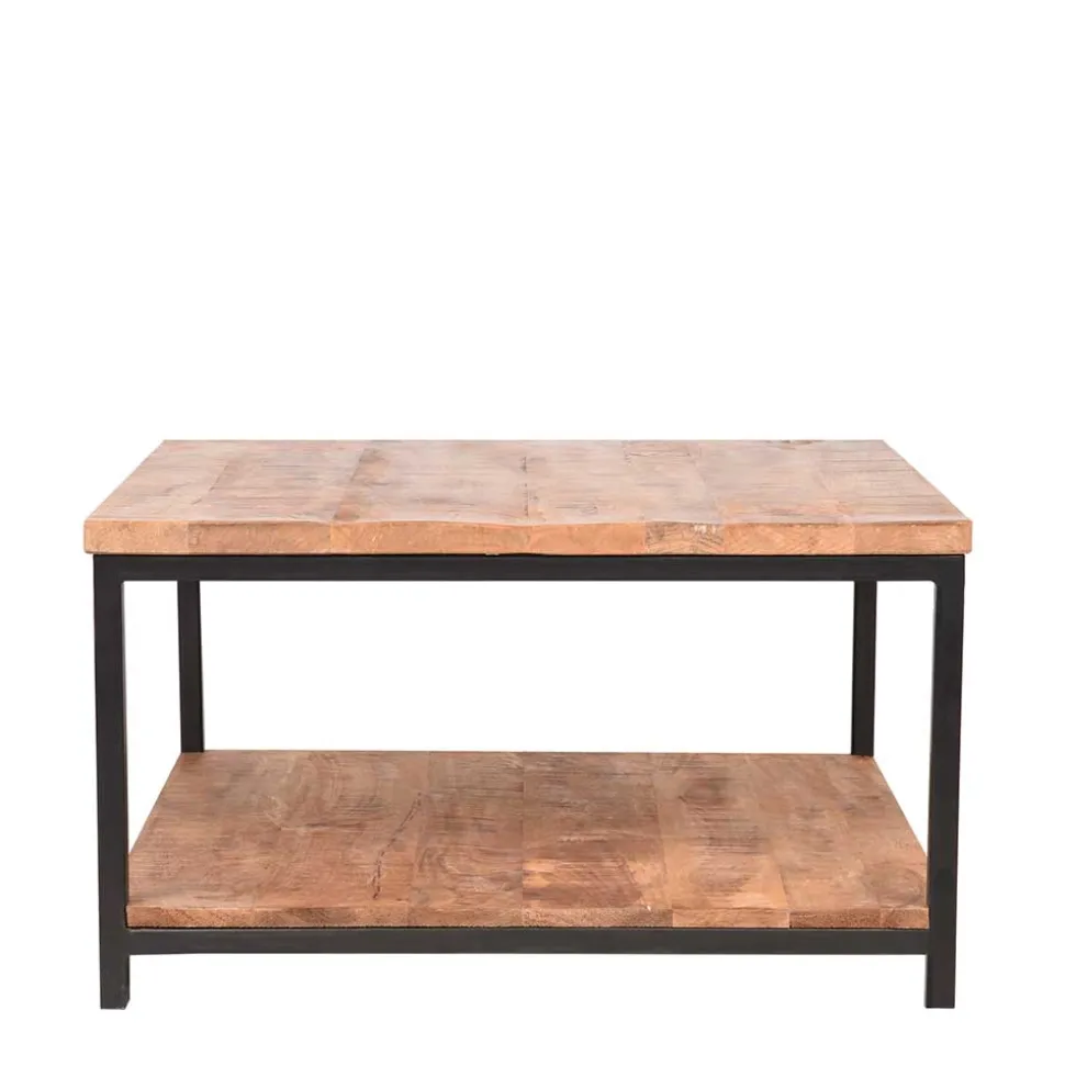 Couchtisch mit Ablageboden aus Massivholz - Jeen