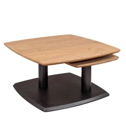 Couchtisch mit zwei Platten verdrehbar - Mesues