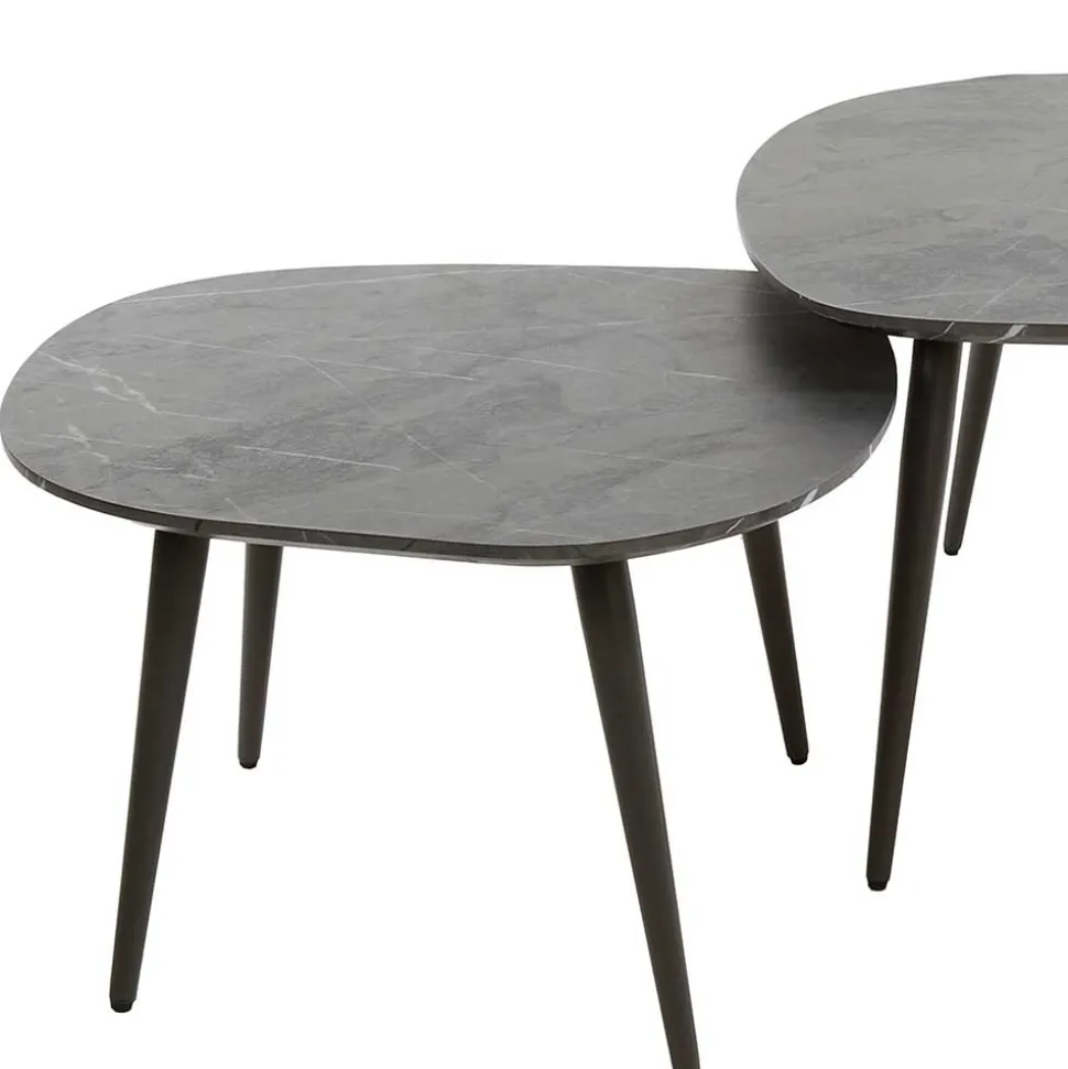 Couchtisch Paar im Retrostil - Simonas (zweiteilig)