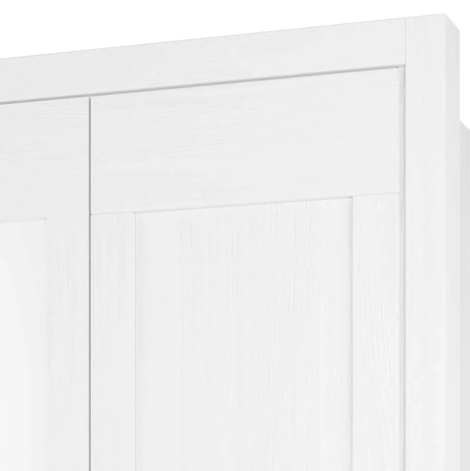 Country Style Schrank in Pinie Weiß - Imtreba I