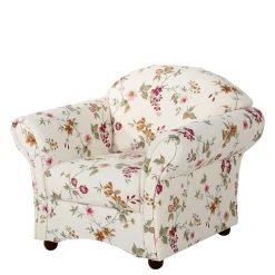 Country Style Sessel mit Blumen Muster - Cosima