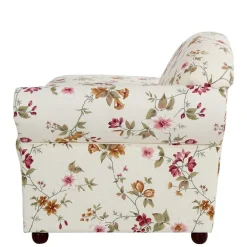 Country Style Sessel mit Blumen Muster - Cosima