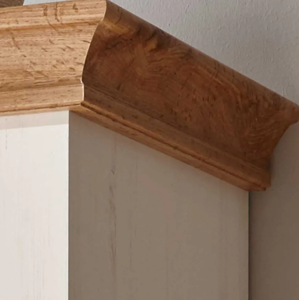 Country Style Vitrinenschrank zweifarbig - Diatara