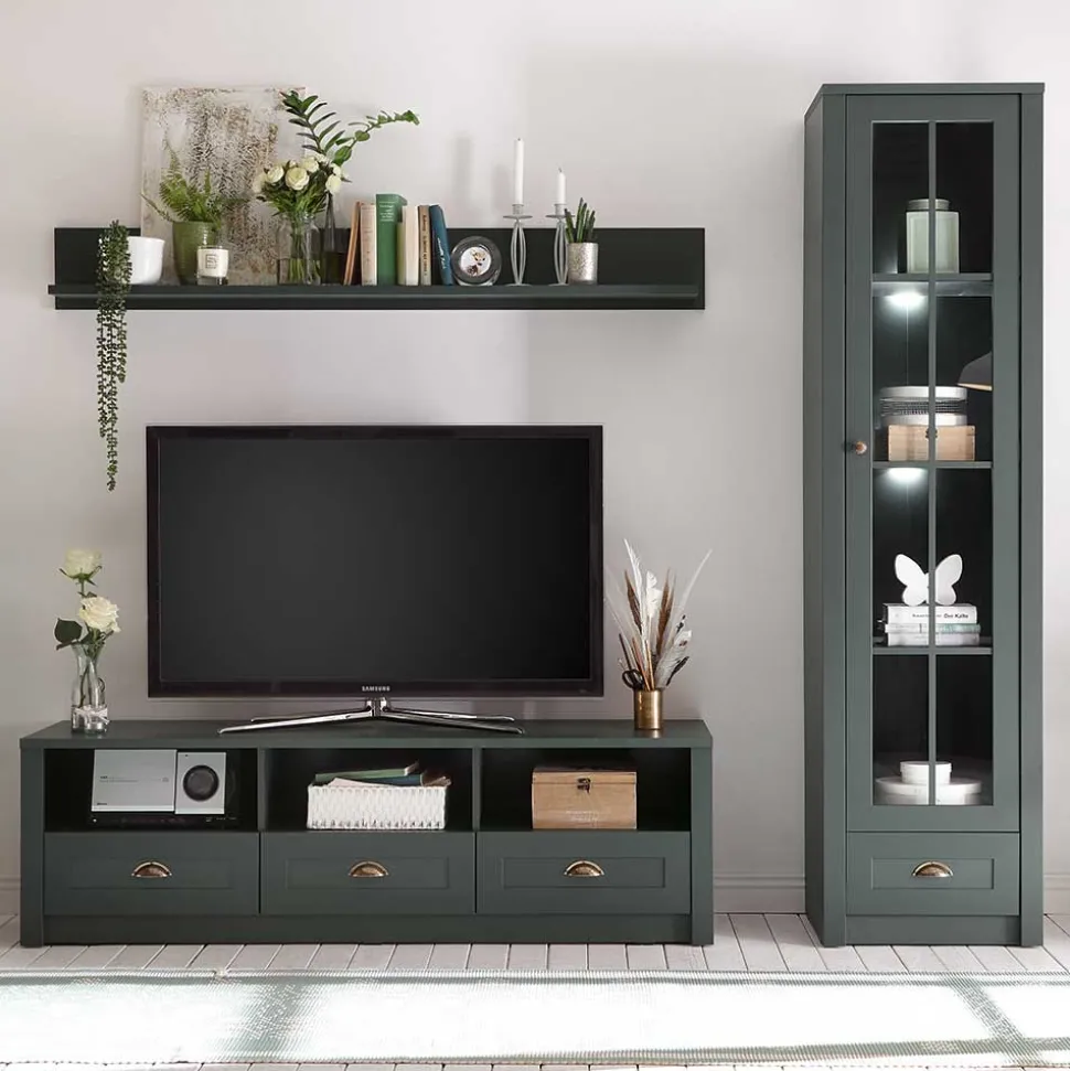 Country TV Board & Möbel Set - Niestov (dreiteilig)