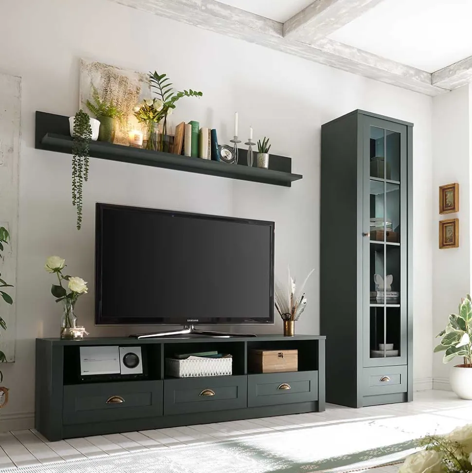 Country TV Board & Möbel Set - Niestov (dreiteilig)