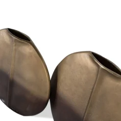 Deko Vasen Duo in Bronze - Ihra (zweiteilig)
