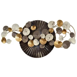 Dekoration für die Wand aus Metall mehrfarbig - Pluno