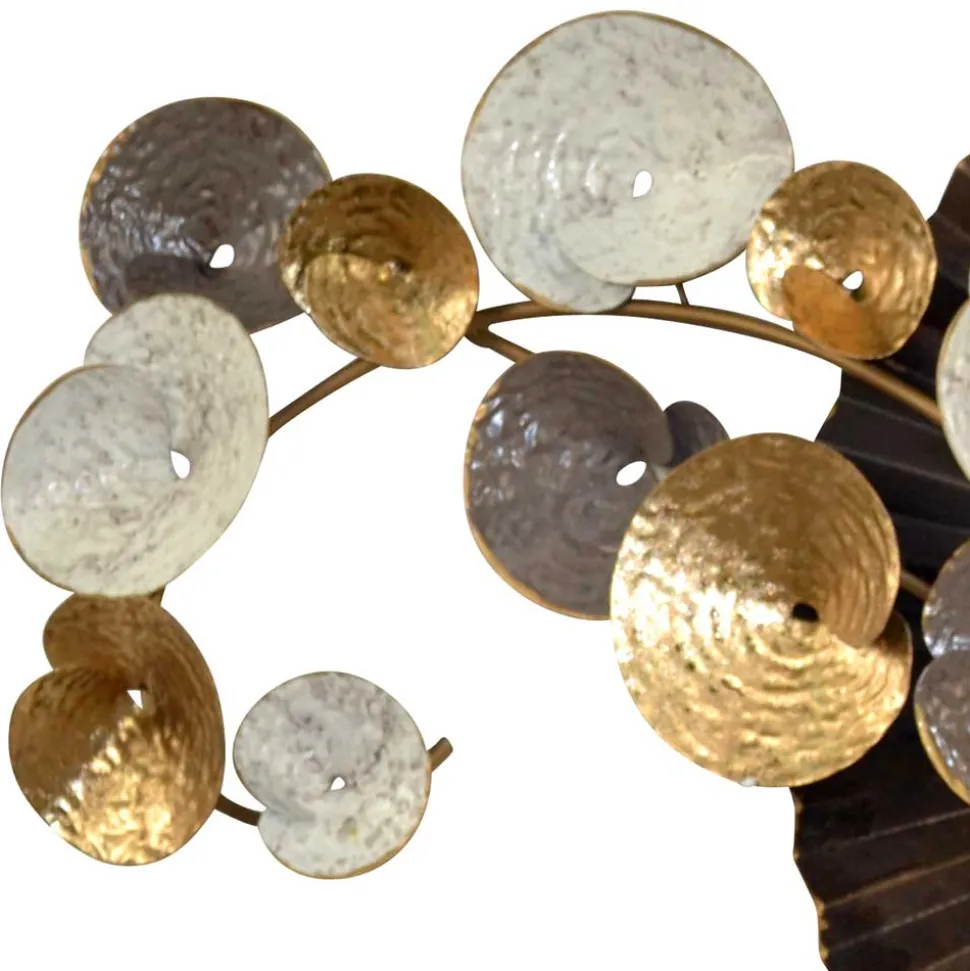 Dekoration für die Wand aus Metall mehrfarbig - Pluno