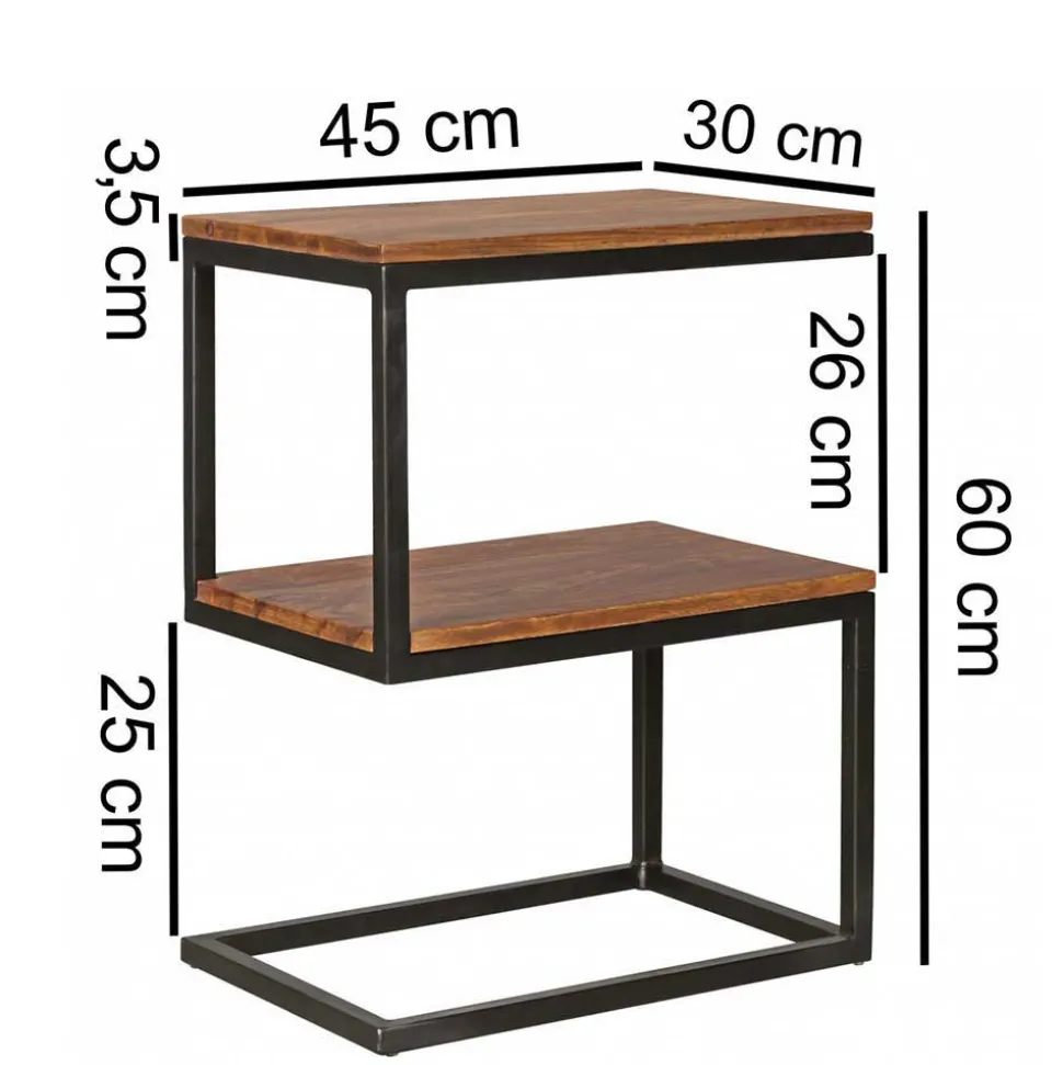 Design Ablagetisch Bebevos mit 60 cm Höhe