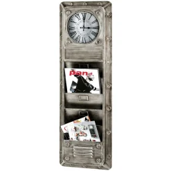 Design Aufbewahrung Memoboard mit Uhr - Jonsan