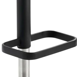 Design Barhocker in Taupe & Schwarz - Greogia