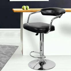 Design Barstuhl mit Armlehnen - Devi (2er Set)