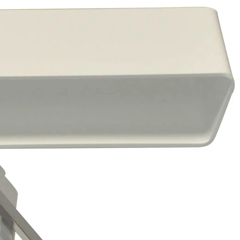 Design Beistelltisch aus Acryl in Weiß - Johnny