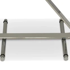 Design Beistelltisch aus Acryl in Weiß - Johnny