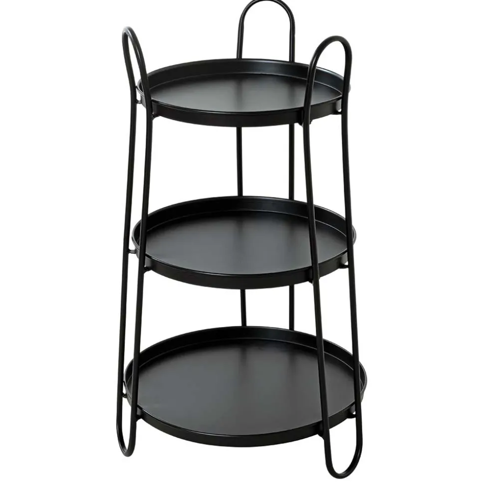 Design Beistelltisch mit drei Böden - Asil