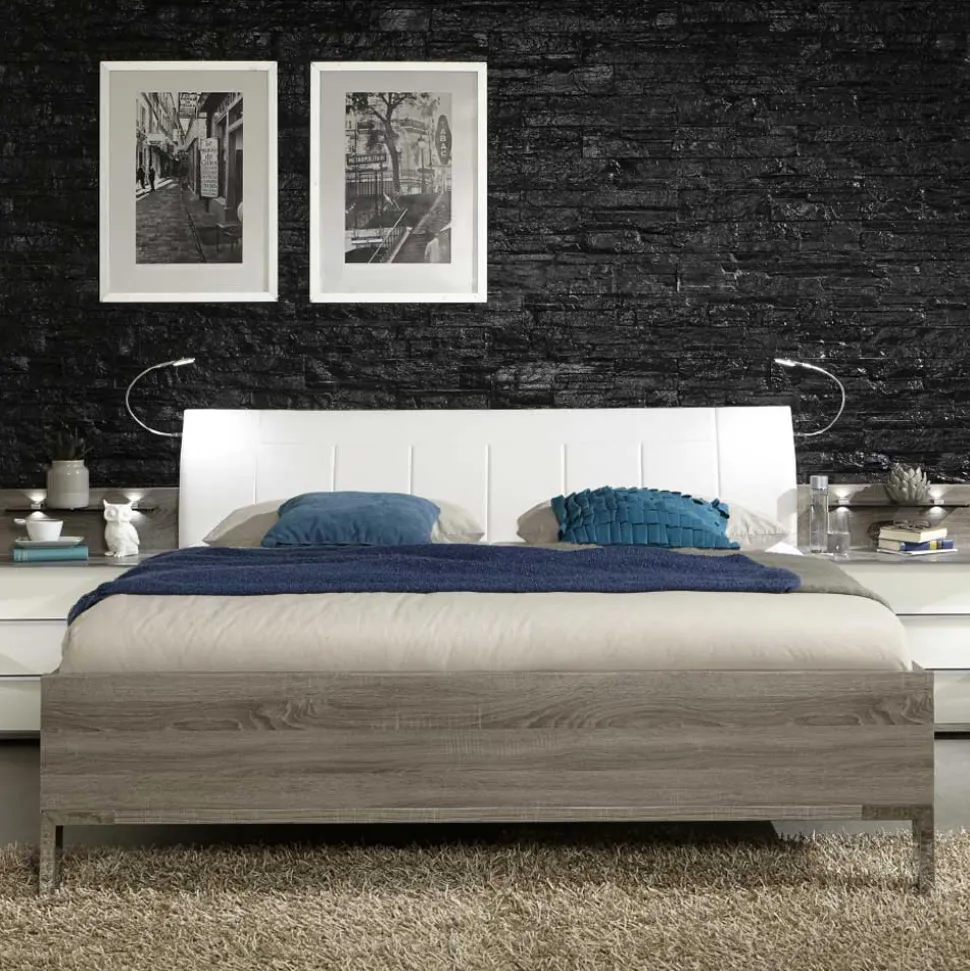 Design Bett Crabira mit Polster