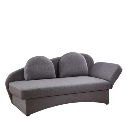 Design Bettcouch in Grau - Maelas